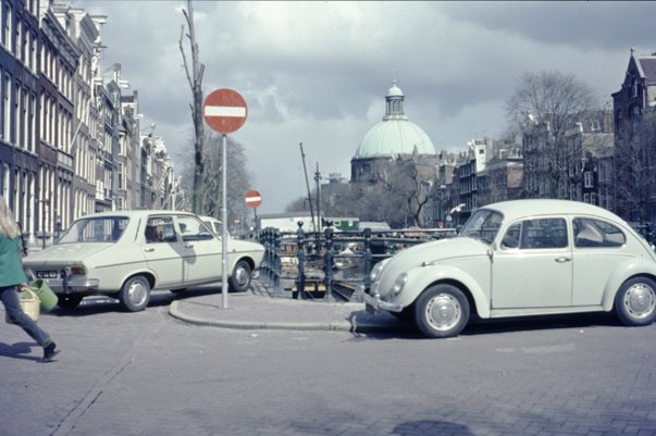 Retrofoto: Parkeren in de jaren zestig