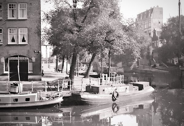 Retrofoto: 1940, Brouwersgracht - Korte Prinsengracht