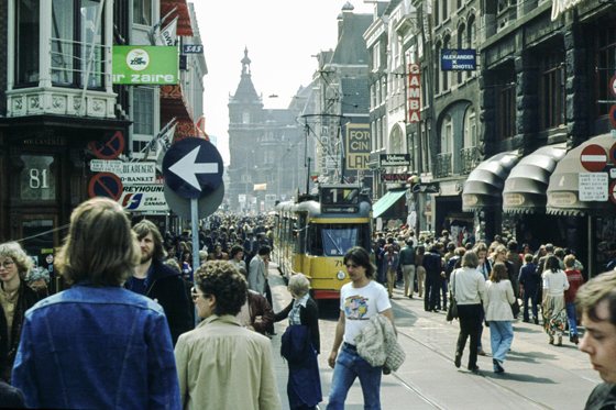 1978, Leidsestraat, Koninginnedag