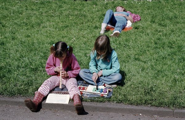 Retrofoto: 1983, Bevrijdingsdag, Vondelpark