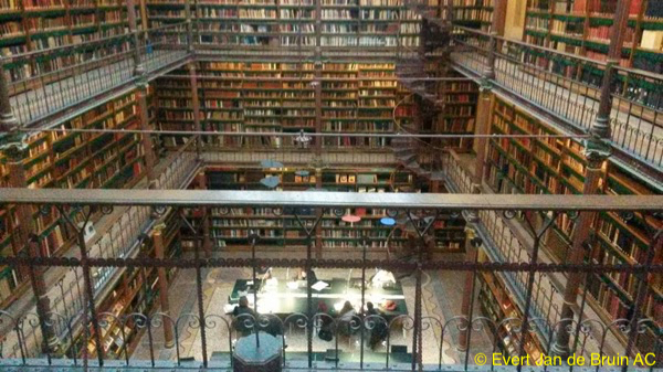 Bibliotheek in het Rijksmuseum