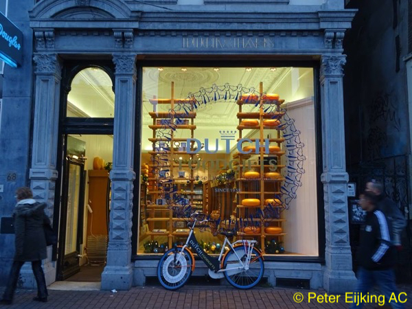 Rokin: Dutch Food Gifts met fiets