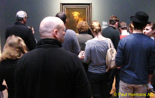 Late Rembrandt: vooral druk