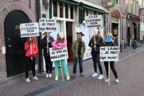 Demonstratie prostituees