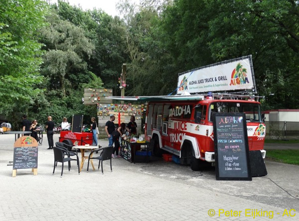 Sap truck in Amsterdamse Bos